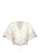 Malina Estela Broderie Anglais Blouse Vit
