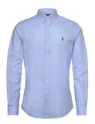 Polo Ralph Lauren Slim Fit Stretch Poplin Shirt Blå