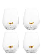 Bloomingville Misa Drinking Glass 4-Pack Nude