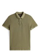 Tommy Hilfiger Garment Dye Reg Polo Grön