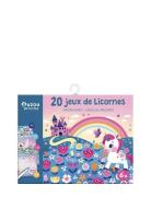 Auzou Activity Cards - 20 Unicorn Games Multi/patterned