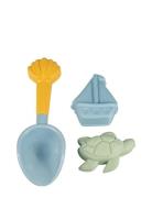 Little Dutch Little Dutch Beach Set 3 Pcs Sailors Bay Multi/patterned