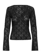 Gina Tricot Lace Top Svart