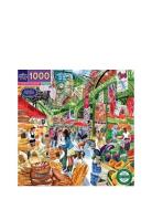 Eeboo Puzzle 1000 Pcs - London Market Multi/patterned