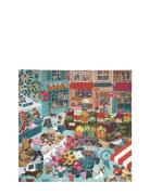 Eeboo Puzzle 1000 Pcs - English Green Market Multi/patterned