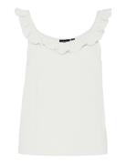 Pieces Pcsastina Sl Top Wvn Bc Vit