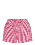 Gina Tricot Seersucker Shorts Röd