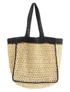Lindex Bag Straw Louisa Beige