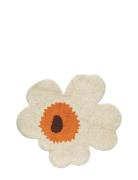 Marimekko Home Unikko Shape Mat 73X74 Cm Orange