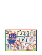 Eeboo 100 Piece Puzzle - Children Og The World Multi/patterned