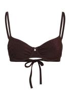 Lindex Bra Senna Lurex Brun