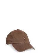Polo Ralph Lauren Stretch-Cotton Twill Ball Cap Brun