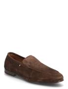 Tommy Hilfiger Hilfiger Flexible Suede Loafer Brun