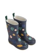 Liewood Mason Thermo Rainboot Marinblå