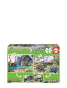 Educa Educa 2X100 Dino World Multi/patterned