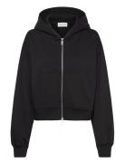 Calvin Klein Jeans A- French Terry Badge Logo Fz Ho Svart