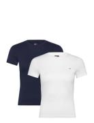 Tommy Jeans Tjw 2Pack C-Neck Tee Vit