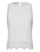 Mango Straight-Fit Crochet Top Vit