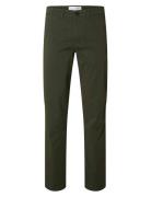 Selected Homme Slh196-Straight New Miles Flex Pant Noos Grön