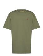 Ralph Lauren Kids Cotton Jersey Crewneck Tee Grön