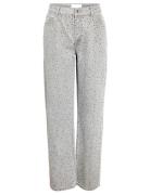 NOISY MAY Nmjannel Hw Loose Jeans Fo084Lg Noos Grå