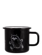 Muurla Moomin Enamel Mug 37Cl Svart