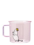 Muurla Moomin Glass Mug Snorkmaiden Rosa