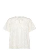 Rosemunde Rwella Ss Regular Blouse Kräm