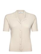 Rosemunde Rwrosie Ss Regular Cardigan Kräm