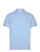 GANT Reg Shield Ss Pique Polo Blå