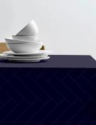 Södahl Dug 140X370 Tiles Damask Indigo Blå