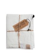 Lovely Linen Misty Kitchen Towel Vit
