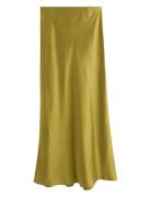 Lindex Maxikjol I Satin Gul