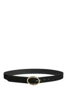 Pieces Pclaura Suede Jeans Belt Kca Svart