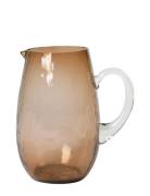 Broste Copenhagen Hammered Jug Beige