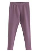 Lindex Leggings Basic Brushed Inside Lila