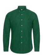 Polo Ralph Lauren Slim Fit Garment-Dyed Oxford Shirt Grön