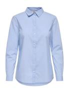 JDY Jdymio L/S Shirt Wvn Noos Blå