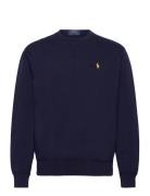 Polo Ralph Lauren Lt Wt Athletic Flc-Lsl-Sws Marinblå