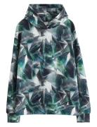 Lindex Sweatshirt Hood Ai Monolith Multi/patterned