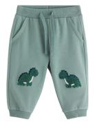 Lindex Trousers Dino Knee Grön
