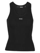 ROTATE Birger Christensen Basic Tank Top Svart