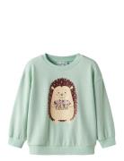 Name It Nmfvalona Ls Long Rlx Sweat Unb Grön