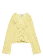 Vero Moda Awkienna Ls V-Neck Lace Top Gul