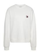 Tommy Jeans Tjw Bxy Badge Crew Vit