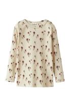 Lil'Atelier Nmflavo Egi Ls Slim Top Lil Kräm