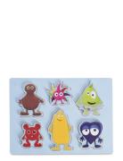 Babblarna Babblarna- Shape Puzzle, 6 Figures, 1- 3 Y Blå