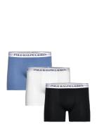 Polo Ralph Lauren Stretch Cotton Boxer Brief 3-Pack Multi/patterned