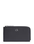Calvin Klein Ck Re-Lock Lg Cc Holder W L Zip Svart