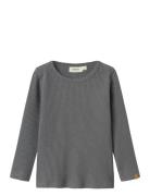 Lil'Atelier Nmmrajo Mak Ls Slim Top Lil Grå